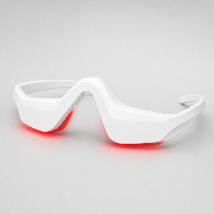 Rose Glow Under-Eye Red Light Glasses
